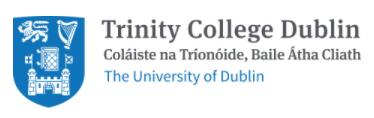 2024年2月TCD爱尔兰都柏林圣三一大学临近满位专业